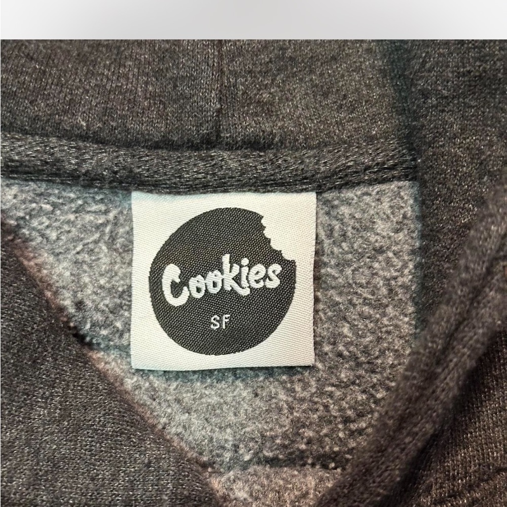 MAKE OFFEE 💥HP 💥 Men’s Gray Cookies hoodie streetwear size small - Picture 4 of 7